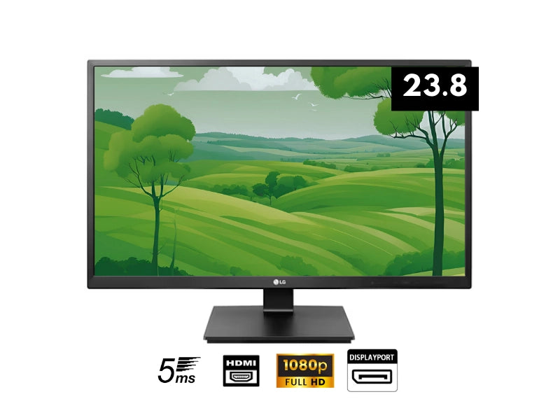 Monitor Lg Led 23.8" B2b Ips 24bk550y-b