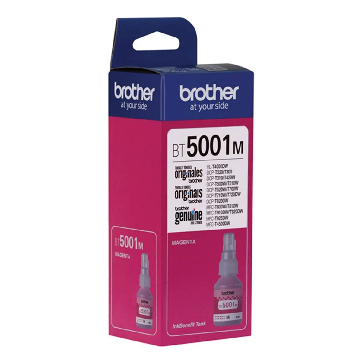 Tinta Original BROTHER BT 5001 Magenta DCP T220/T226/T420w/T426/T520w/T720dw
