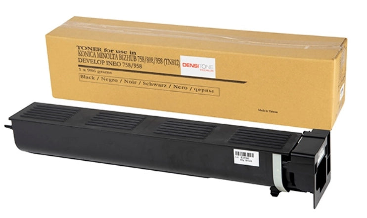 Toner Densitone TN 812 Negro KONICA MINOLTA Bizhub 958