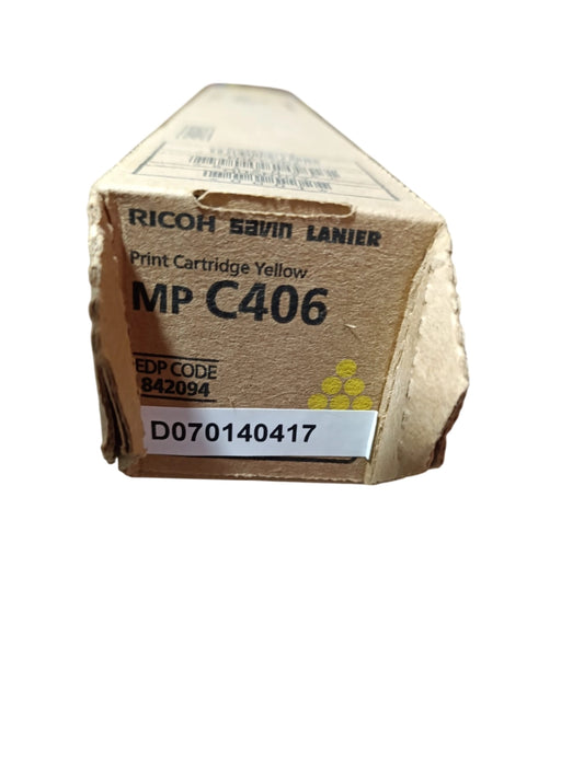 Toner Ricoh Yellow Mp C306/c406/407