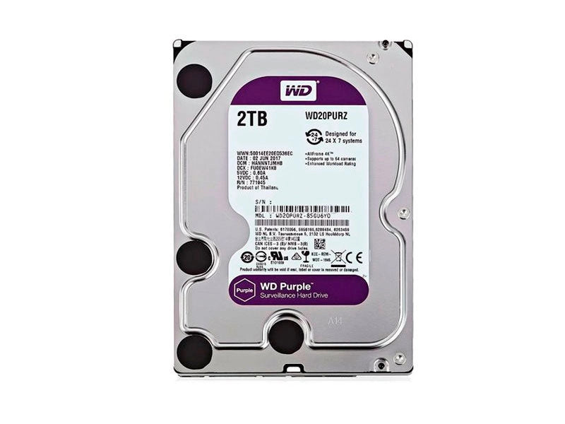 Disco Duro Mecanico 2tb Wester Digital, sata 6gb/s,3.57200rpm,cache2