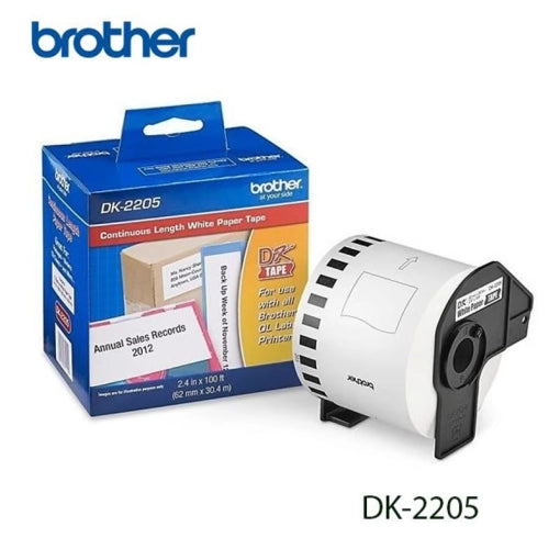 Etiquetas Rollo Continuo Brother Dk 2205