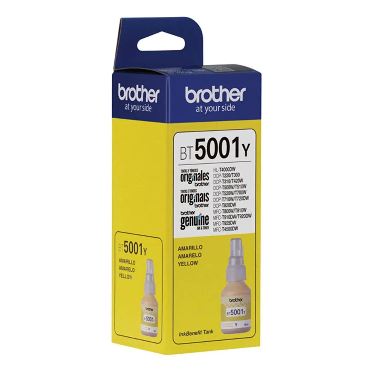 Tinta Original Brother Bt 5001 Amarillo 20w/520w/720dw/820dw/920dw