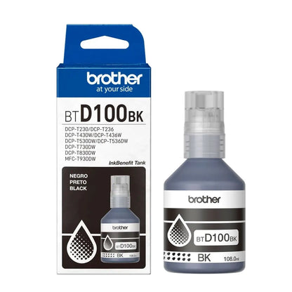 Tinta Original Brother Bt D100bk Negro Dcp T230/236/430/436/530/536/730/830/930