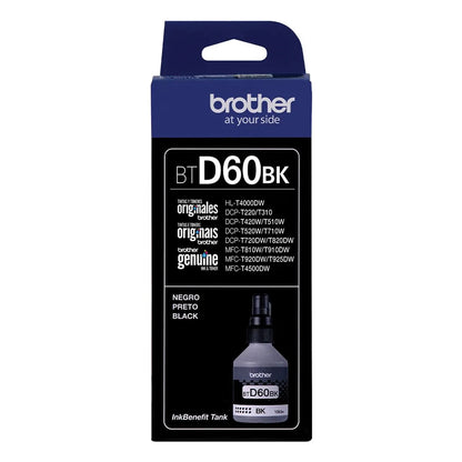 Tinta Original Brother Bt D60bk Negro Dcp T220/t226/t426/t420w/t520w/t720dw/t820