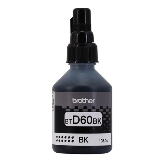 Tinta Original Brother Bt D60bk Negro Dcp T220/t226/t426/t420w/t520w/t720dw/t820