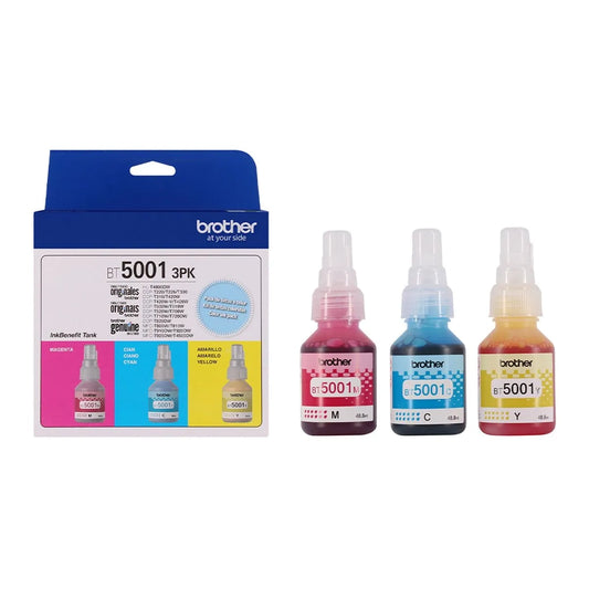 Tinta Original Brother Tripack 5001 Colores C,y,m Dcp T220/420w/520w/720dw/820