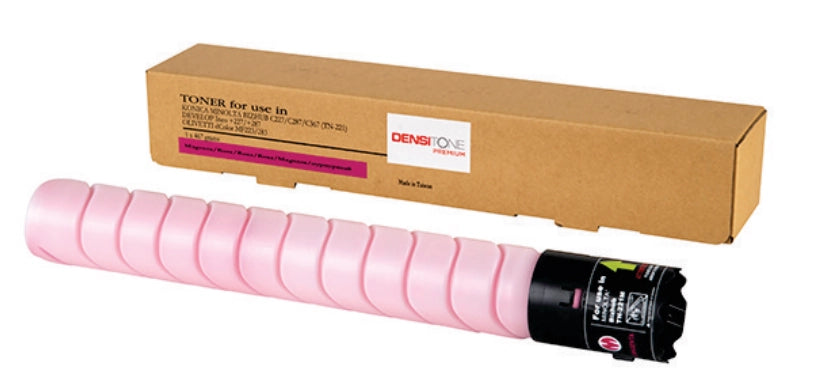 Toner Densitone Tn 221 Magenta Para Konica Minolta Bizhub C227/c287/c367