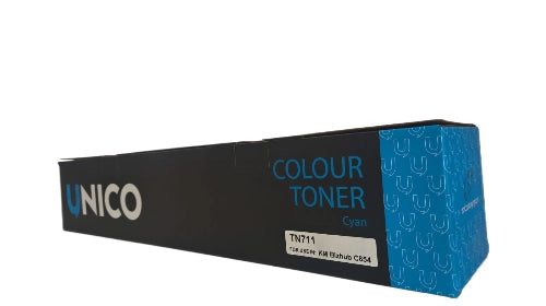 Toner Unico Tn 711 Cian Konica Minolta Bh C654/c754