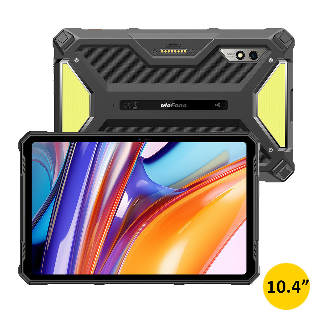 Tablet Ulefone Armor Pad 3 Pro resistente, vista del equipo